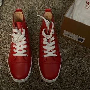 Christian Louboutin (red bottoms) size 39 color red